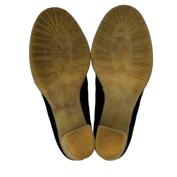 J. Crew Macalister High Heel Suede Ankle Booties Womens Black Size 9 - Picture 9 of 11